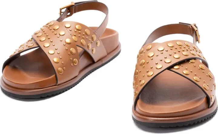 Stud-Embellished Sandals - Image 2