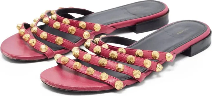 Stud-Embellished Sandals - Image 2