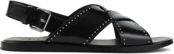 Stud-Embellished Sandals