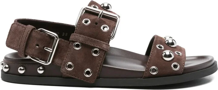 Stud-Embellished Sandals
