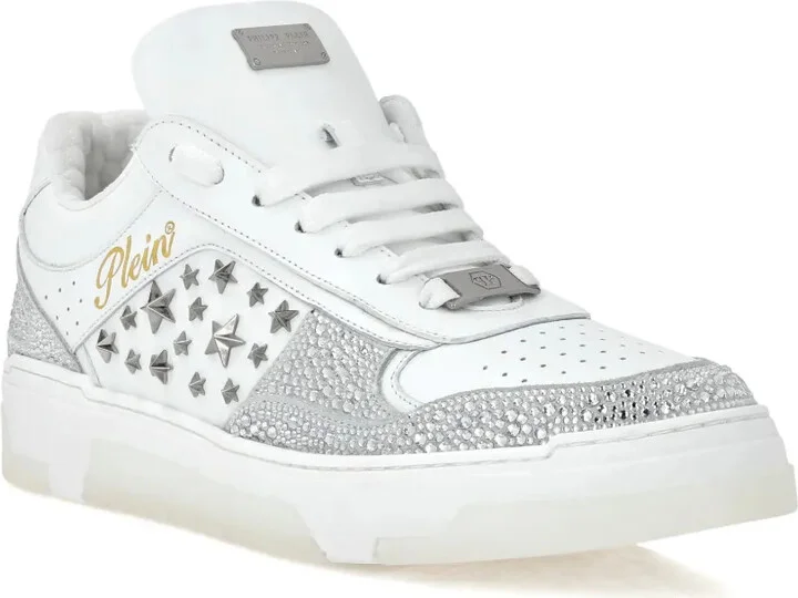 Stud-Embellished Sneakers - Image 2