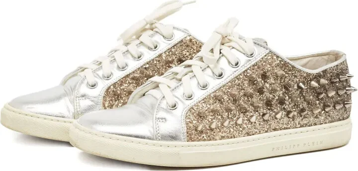 Stud-Embellished Sneakers - Image 2