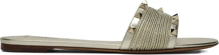 Stud Flat Sandals