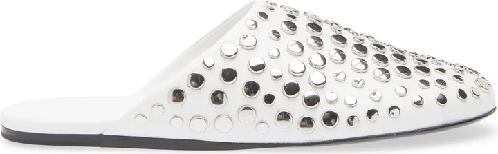 Stud Leather Mule - Image 4