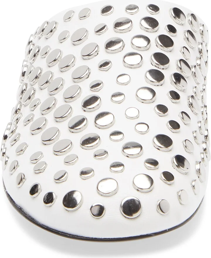 Stud Leather Mule - Image 5