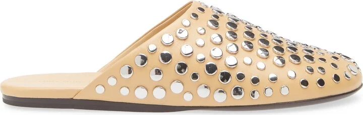 Stud Leather Mule - Image 10