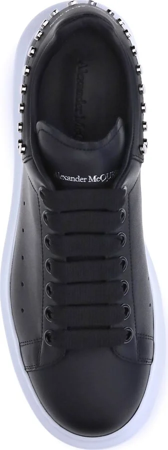 Stud Leather Sneakers - Image 4