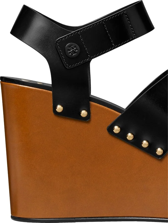 Stud Platform Wedge Sandal - Image 5
