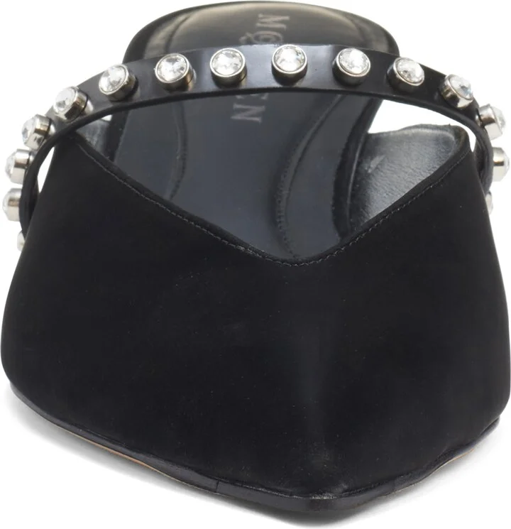 Stud Pointed Toe Mary Jane Mule - Image 4