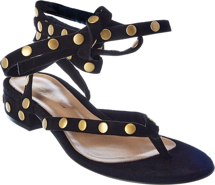 Studded 20 Suede Sandal