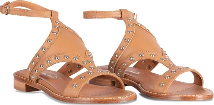 Studded Ankle-Strap Sandals - Image 2