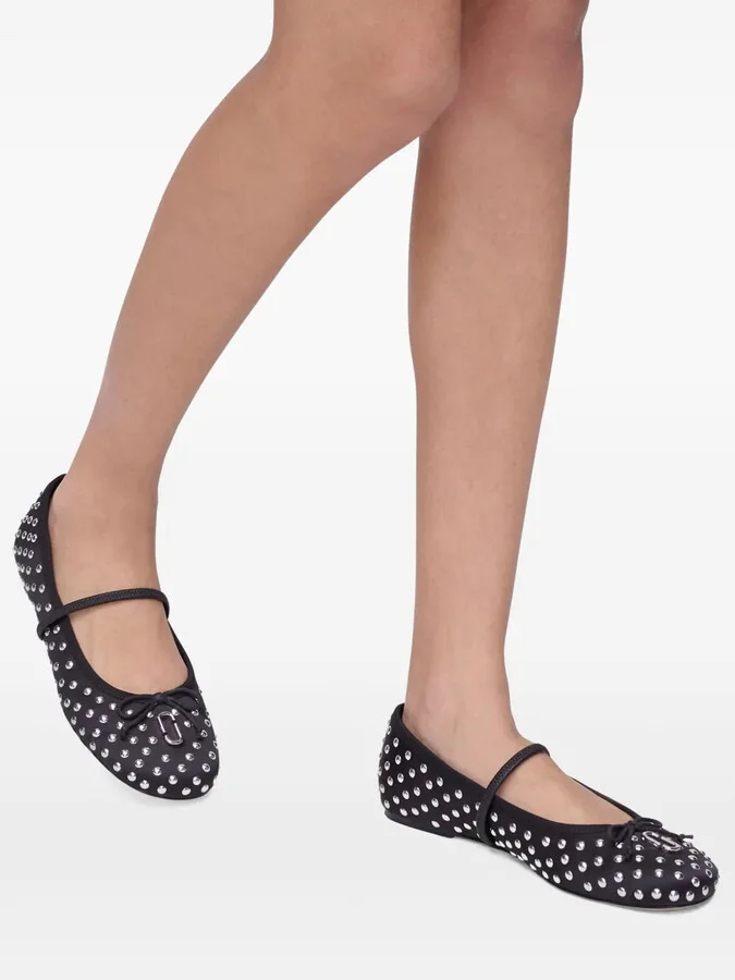Studded Ballerina Flats - Image 2