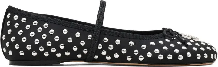 Studded Ballerina Flats - Image 3