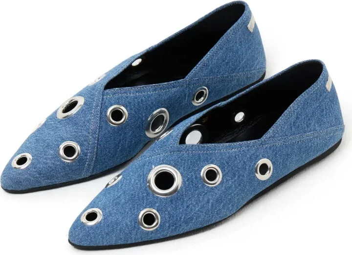 Studded Ballerina Shoes - Image 2