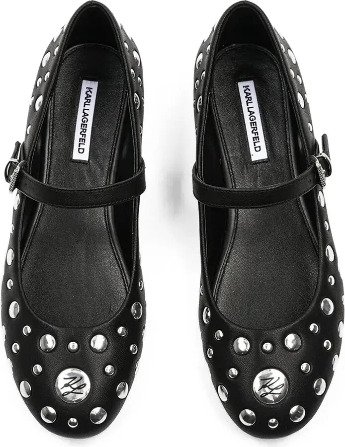 Studded Ballerina Shoes - Image 4