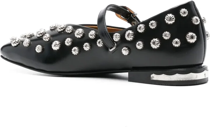 Studded Ballet Flats - Image 3