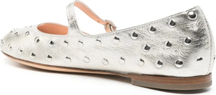 Studded Ballet Flats - Image 3