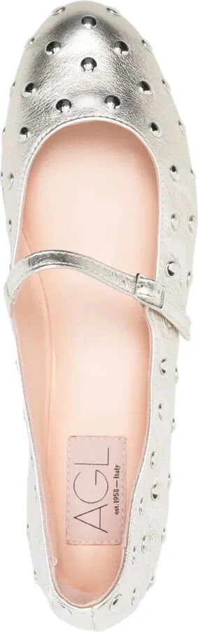 Studded Ballet Flats - Image 4