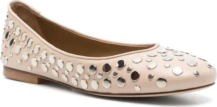 Studded Ballet Flats - Image 2
