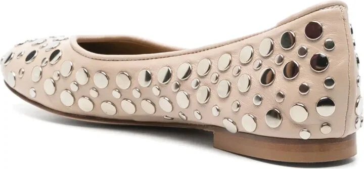 Studded Ballet Flats - Image 3