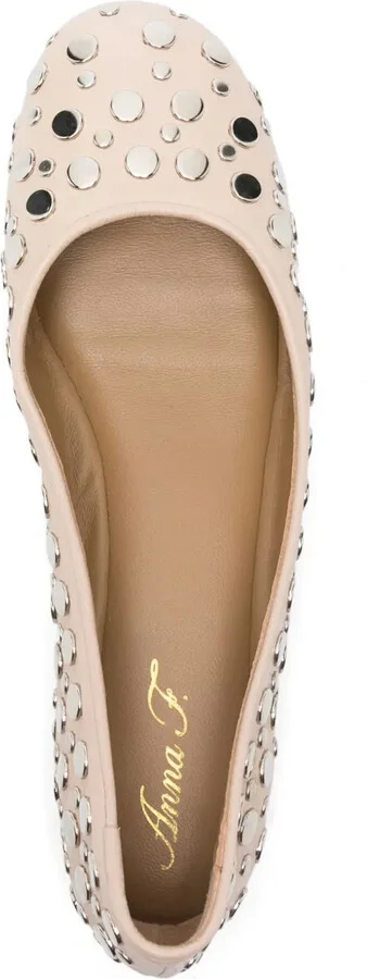 Studded Ballet Flats - Image 4