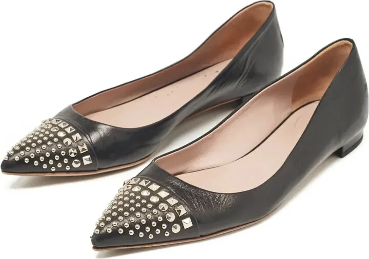Studded Ballet Flats - Image 2