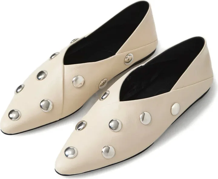 Studded Ballet Flats - Image 2