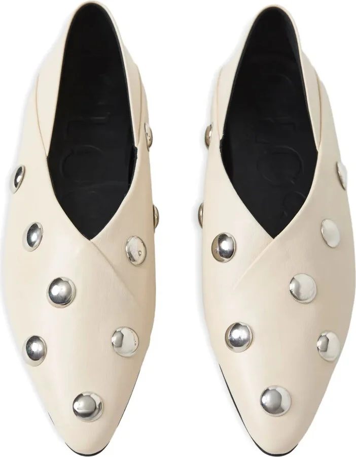 Studded Ballet Flats - Image 3