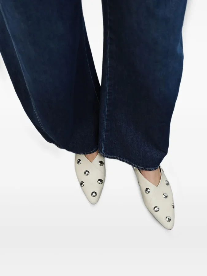 Studded Ballet Flats - Image 5