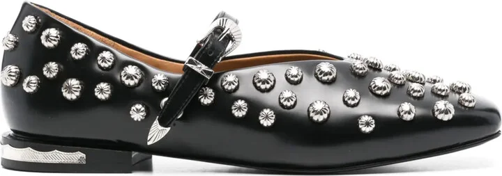 Studded Ballet Flats