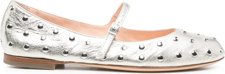 Studded Ballet Flats