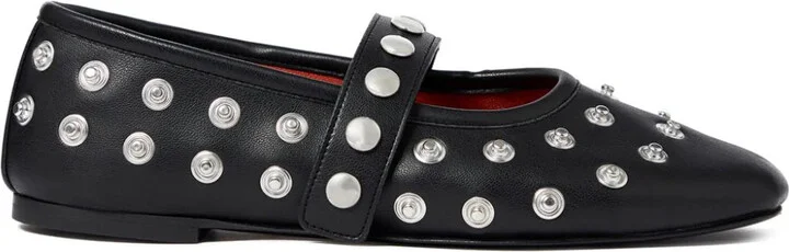 Studded Ballet Flats