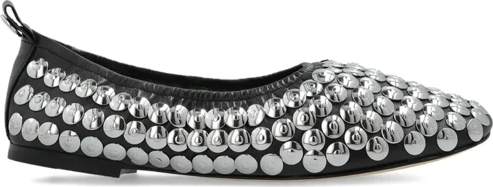 Studded Ballet Flats