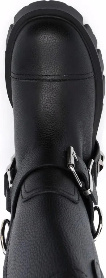 Studded Biker Boots - Image 4