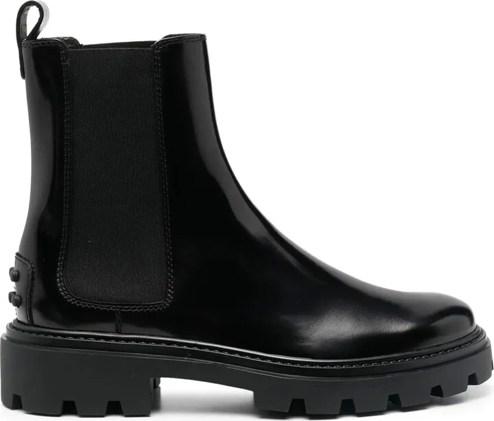 studded Chelsea boots