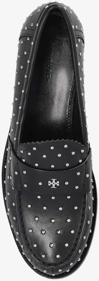 Studded Classic Leather Loafers - Image 3