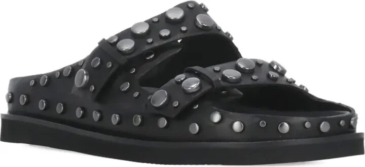 Studded Double-Strap Sandals - Image 2
