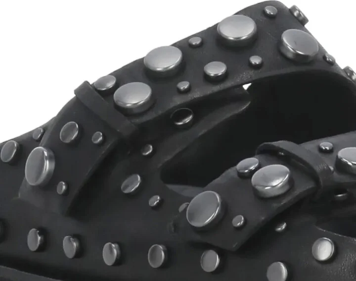 Studded Double-Strap Sandals - Image 4