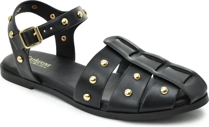 Studded Fisherman Sandal