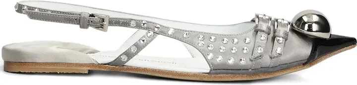 Studded Flat Pumps