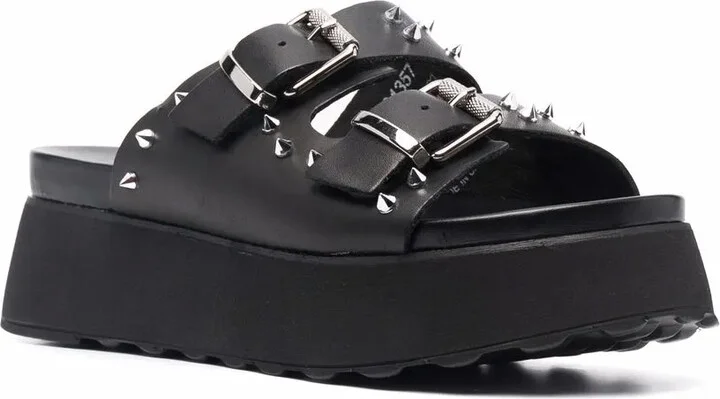Studded Flatform Slides - Image 2