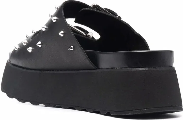 Studded Flatform Slides - Image 3