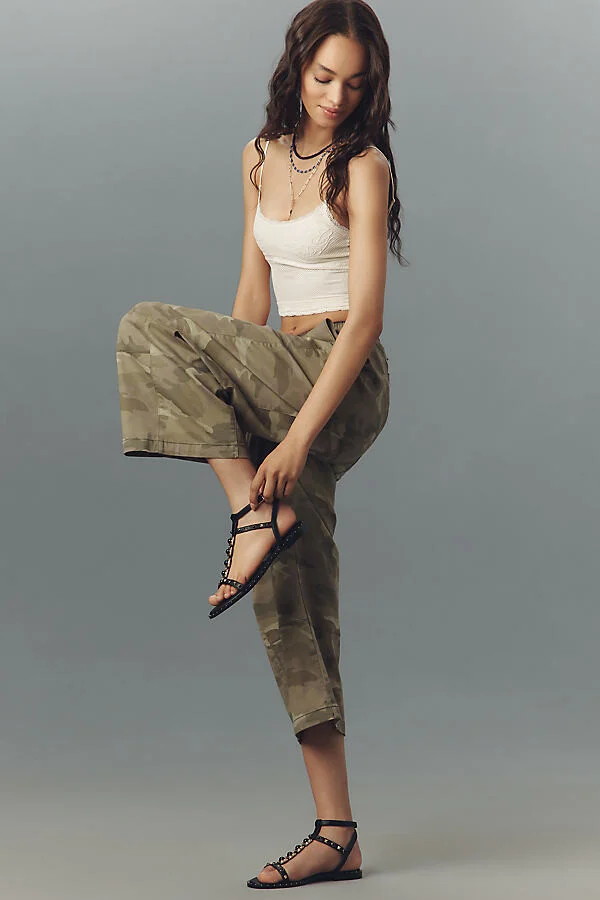 Studded Gladiator Sandals