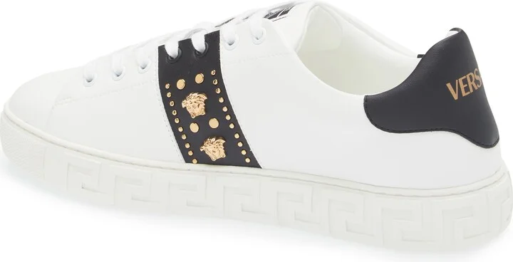 Studded Greca Sneaker