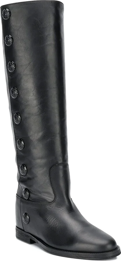 Studded Knee Boots - Image 2