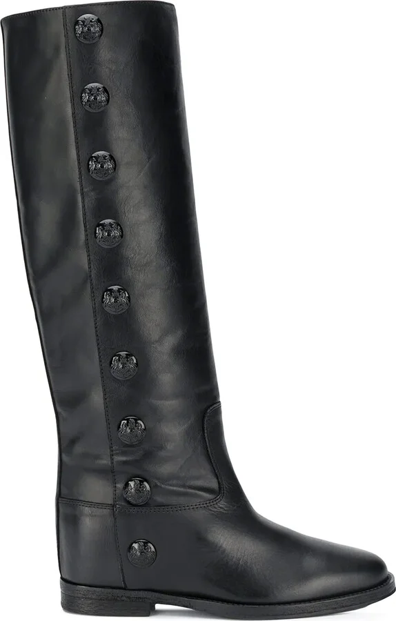 Studded Knee Boots