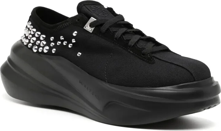 Studded Lace-Up Sneakers - Image 2