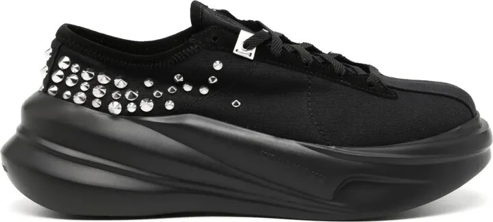 Studded Lace-Up Sneakers