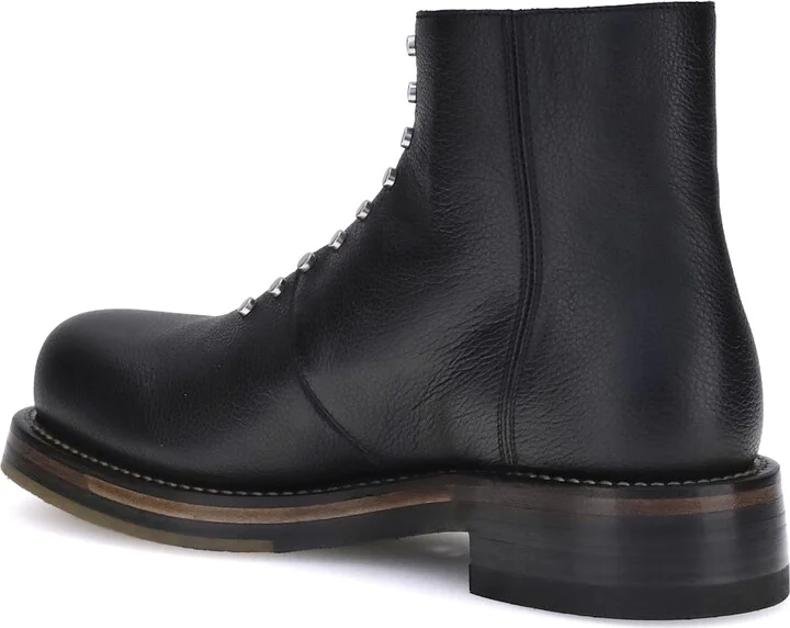 Studded Leather Ankle Boots - Image 3