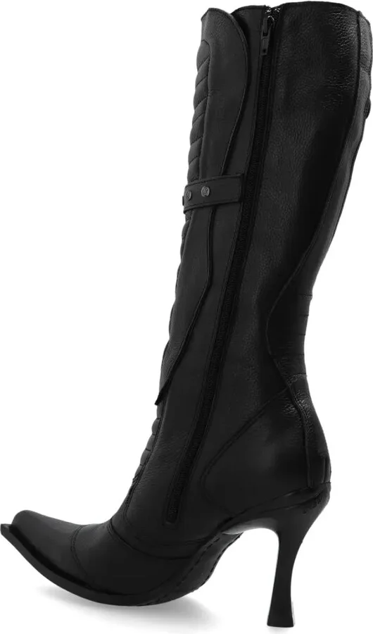 Studded Leather Boots - Image 5